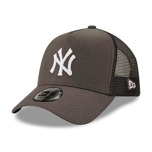 New Era - NY Yankees Diamond A Frame - Trucker/Snapback - Grey