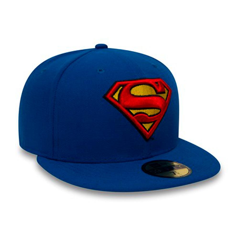 New Era - Superman Character 59Fifty Essential - Fitted - Blue
