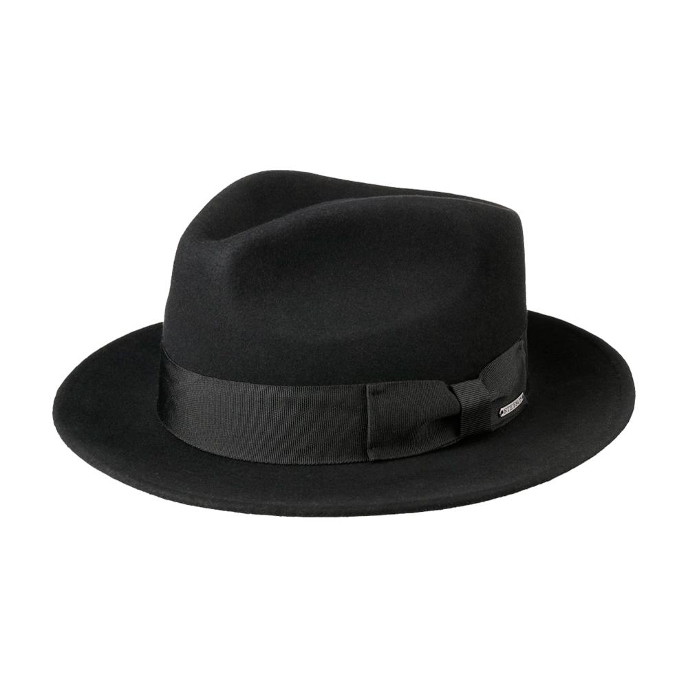 Stetson - Allen Wool Cashmere - Fedora Hat - Black