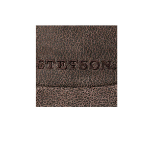 Stetson - Liberty Leather Cap - Adjustable - Brown