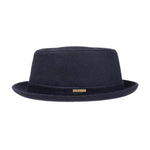 Stetson - Pork Pie Wool - Fedora - Navy