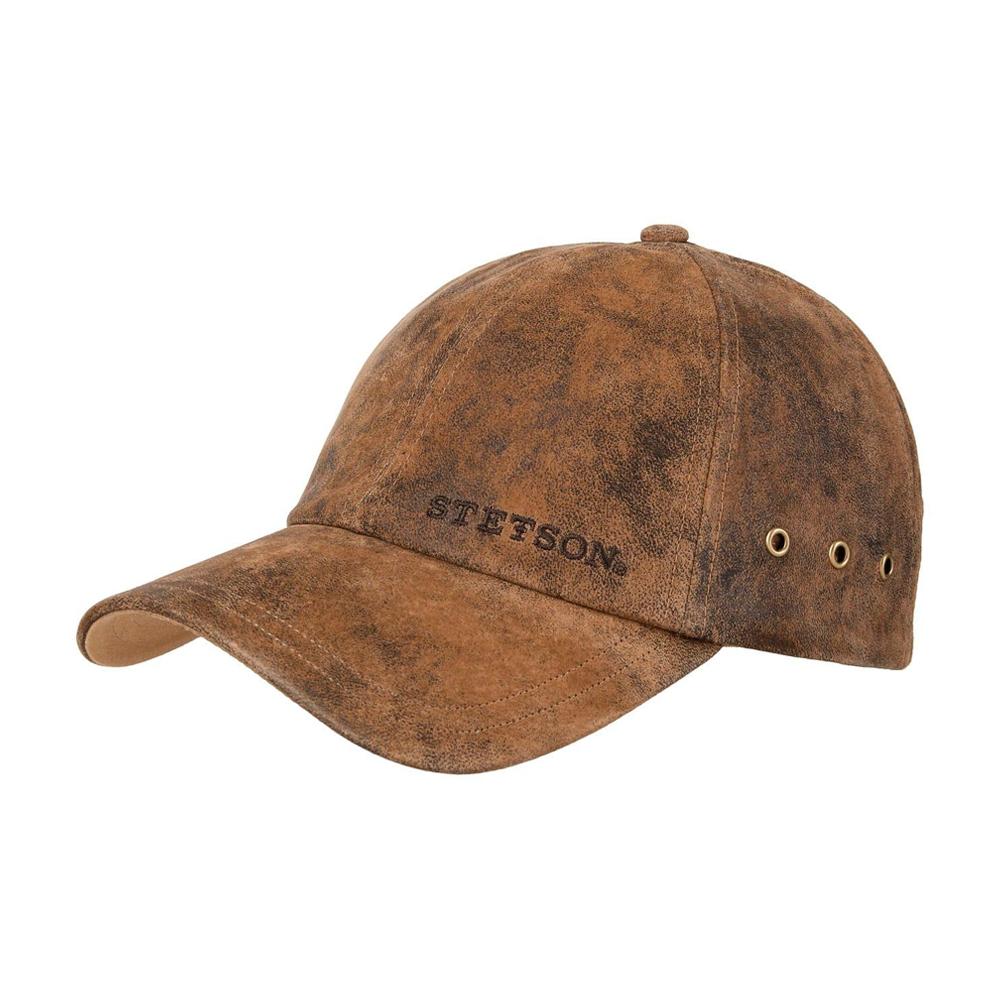 Stetson - Rawlins Pigskin Baseball Cap - Adjustable - Brown
