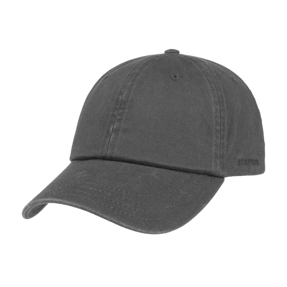 Stetson - Rector Baseball Cap - Adjustable - Anthracite Grey