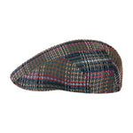 Stetson - Seersucker Check - Sixpence/Flat Cap - Olive