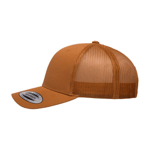 Yupoong - Trucker 6 Panel - Snapback - Caramel